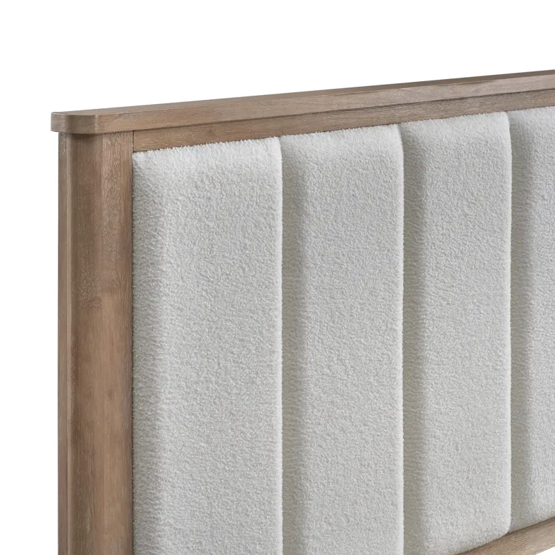 Anika Panel Headboard-Natural - Queen
