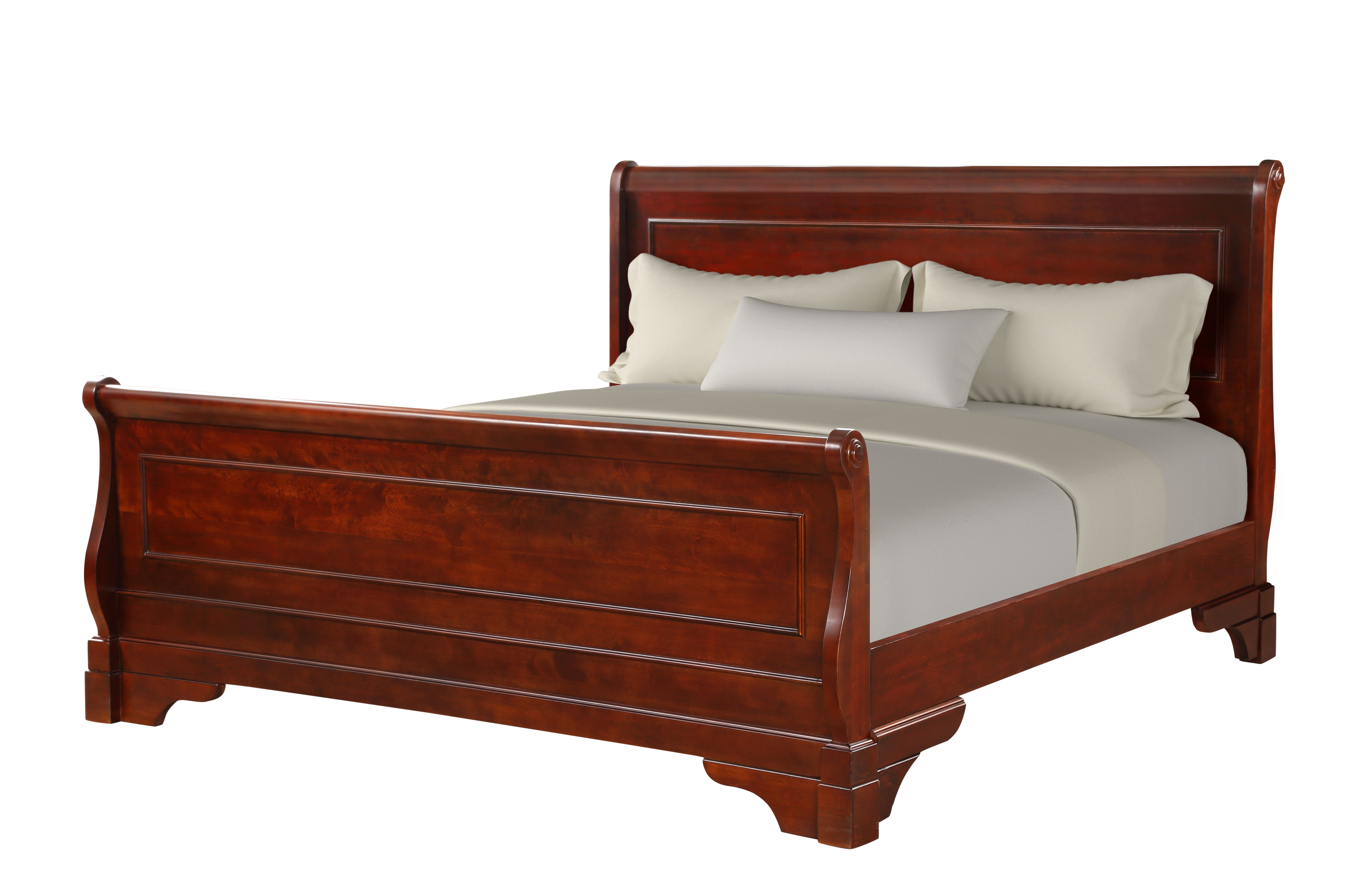 Versaille King Sleigh Bed Bordeaux Bb1040 110 120 330 By New Classic Home Furnishings At Horton S Furniture Mattresses Versaille King Sleigh Bed Bordeaux, Bordeaux Ii King Bed