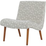 Alexis Fabric Chair Amber Legs