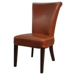 Bentley BONDED Leather Chair, Cognac