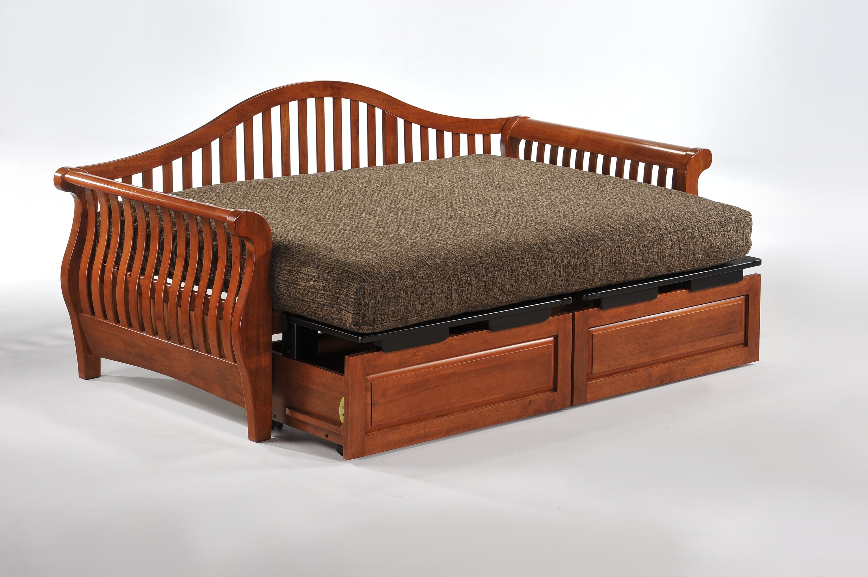 Nightfall Daybed with Storage Drawers in Cherry NIS380683117 by Night