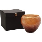 6" Vase - Mahogany Candle