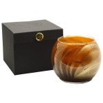 4" Globe - Mahogany Candle