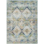 Ankara Global Blue Green Rug - 5'3" x 7'6"