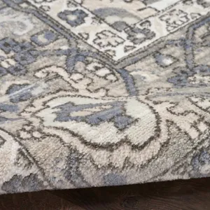 Quarry Ivory Blue Rug