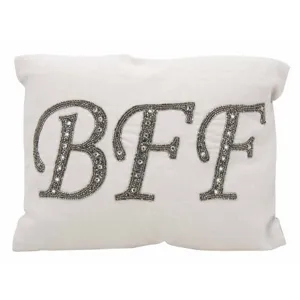 BFF Silver Grey Luminescence Pillow