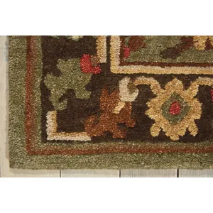 Tahoe Green Rug - 5'6" x 8'6"  