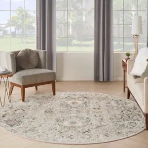 Oushak Home Grey Rug
