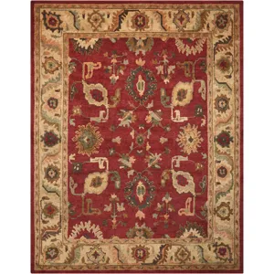 Tahoe Red Area Rug - 7'9" x 9'9"