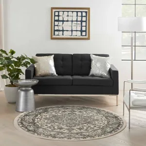 Quarry Ivory Blue Rug