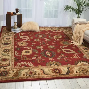 Tahoe Red Area Rug - 7'9" x 9'9"