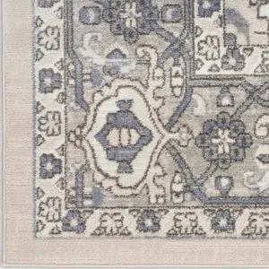 Quarry Ivory Blue Rug