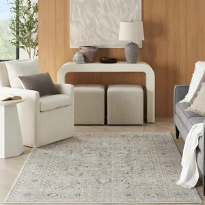 Oushak Home Light Grey Rug