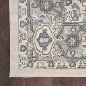 Quarry Ivory Blue Rug