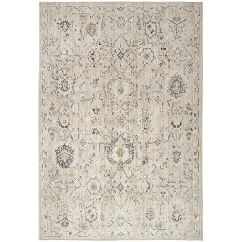 Oushak Home Cream Rug