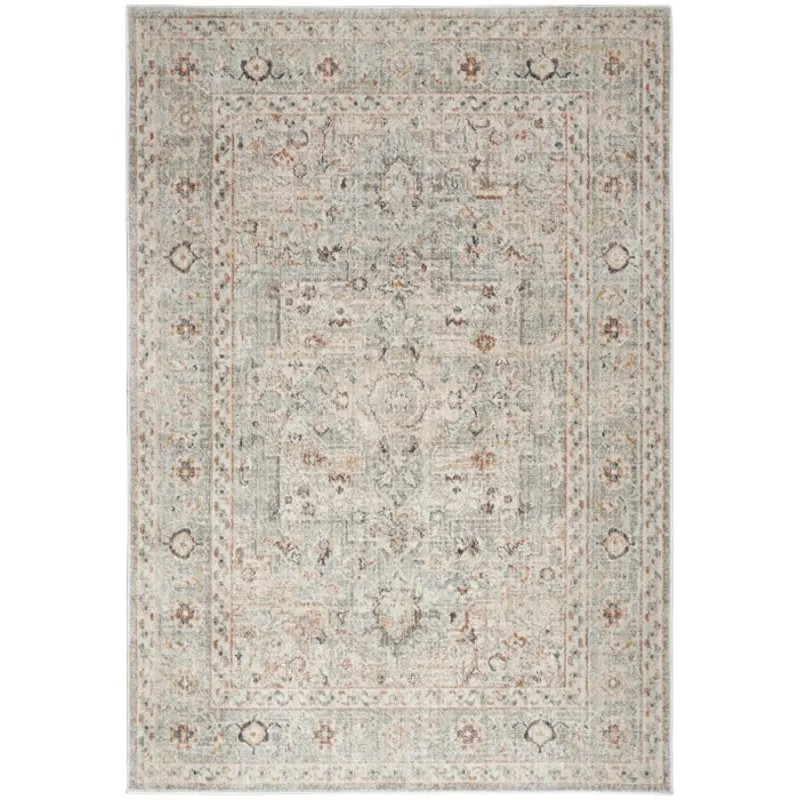 Oushak Home Light Grey Rug