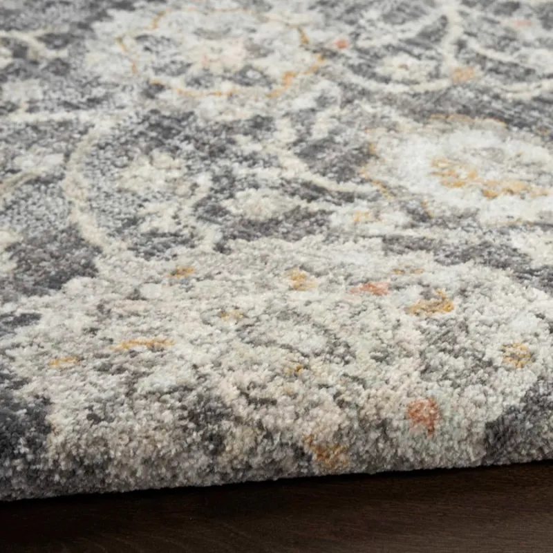 Oushak Home Charcoal Rug