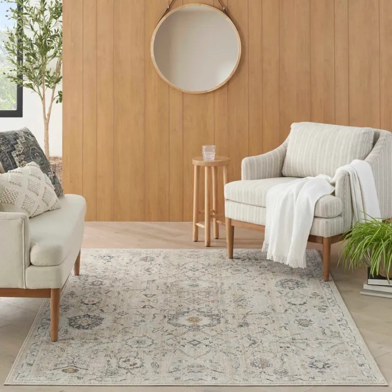 Oushak Home Cream Rug