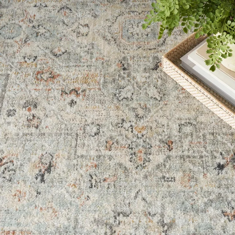 Oushak Home Light Grey Rug