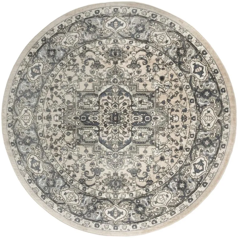 Quarry Ivory Blue Rug