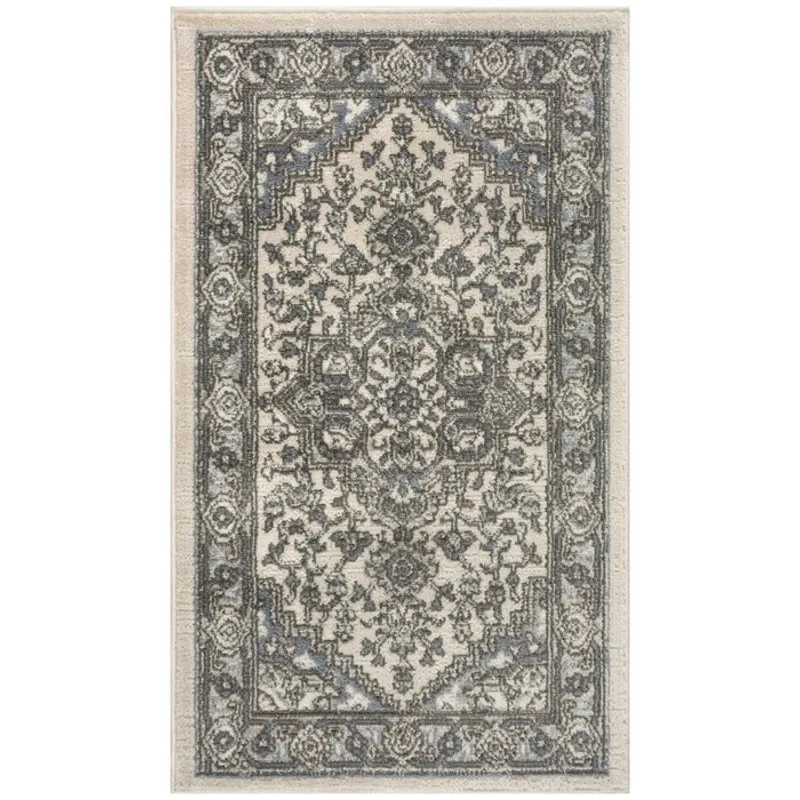 Quarry Ivory Blue Rug