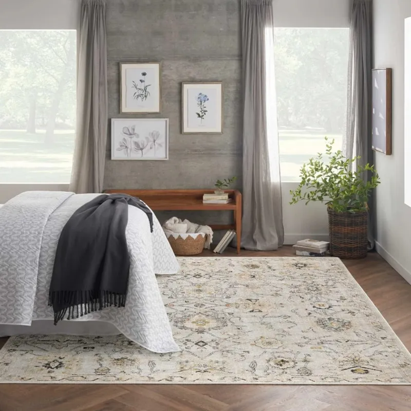 Oushak Home Grey Rug