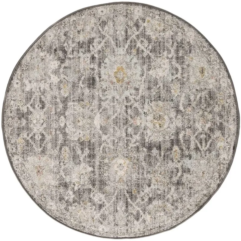 Oushak Home Charcoal Rug