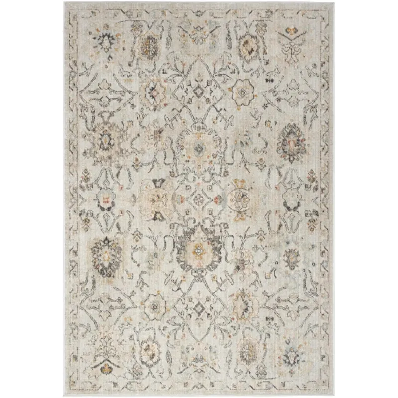 Oushak Home Grey Rug