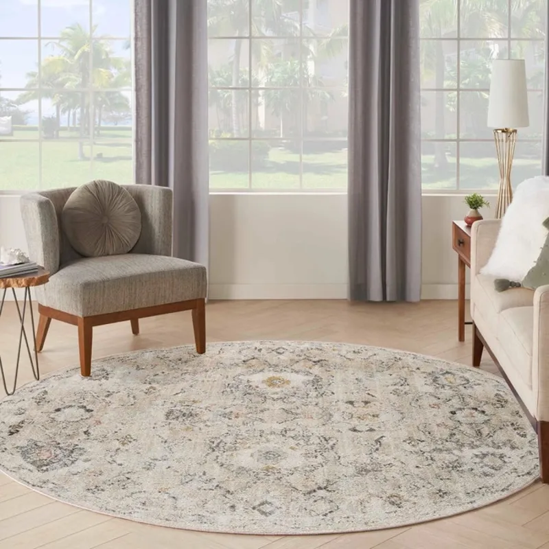 Oushak Home Grey Rug