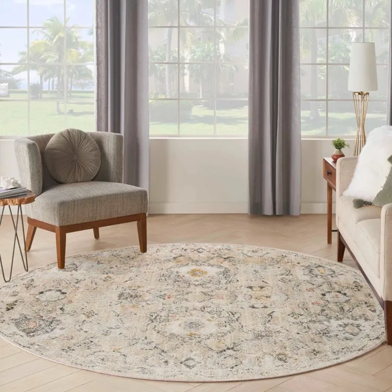 Oushak Home Cream Rug
