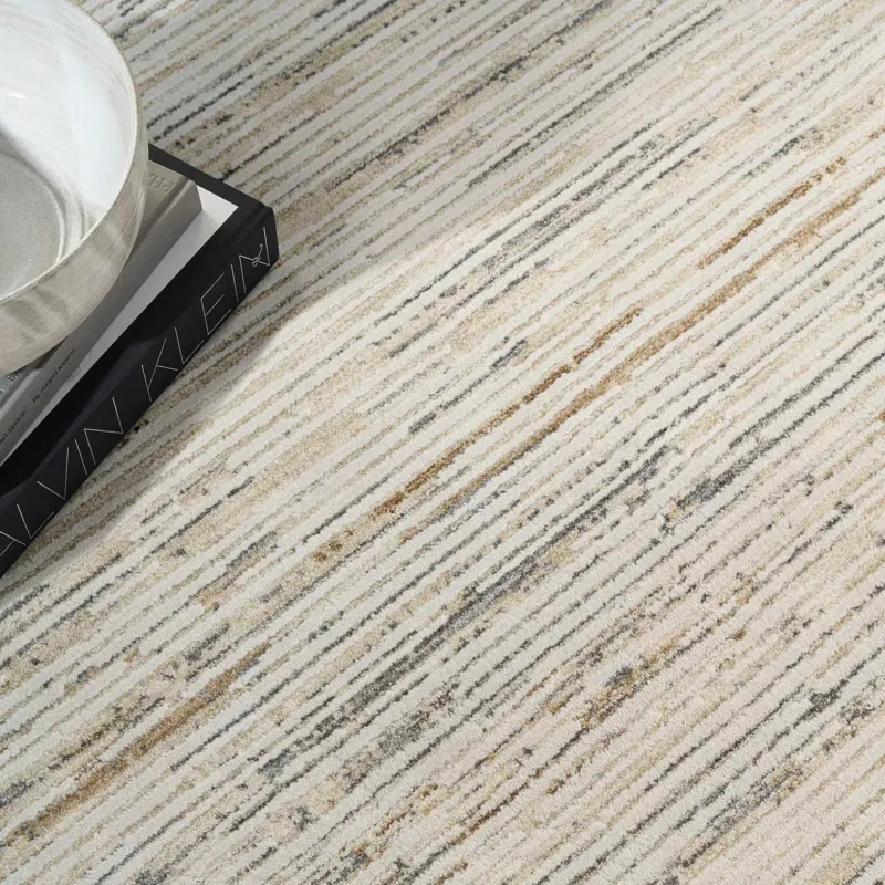 Calvin Klein Summit Ivory Multicolor Rug