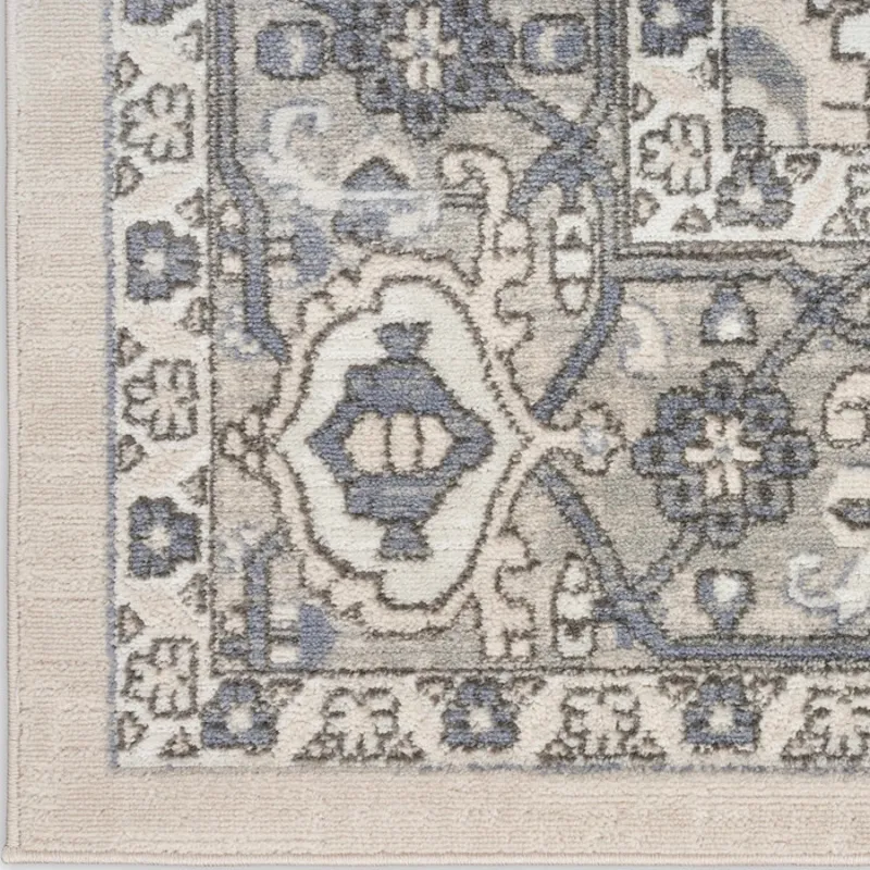 Quarry Ivory Blue Rug