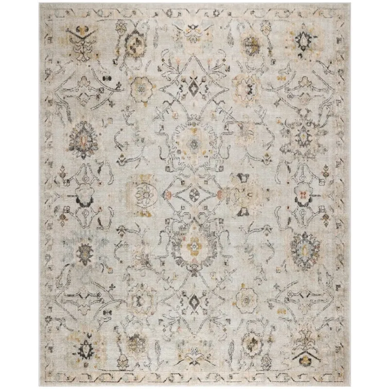 Oushak Home Grey Rug