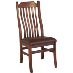 Mission Side Chair - Leather Seat