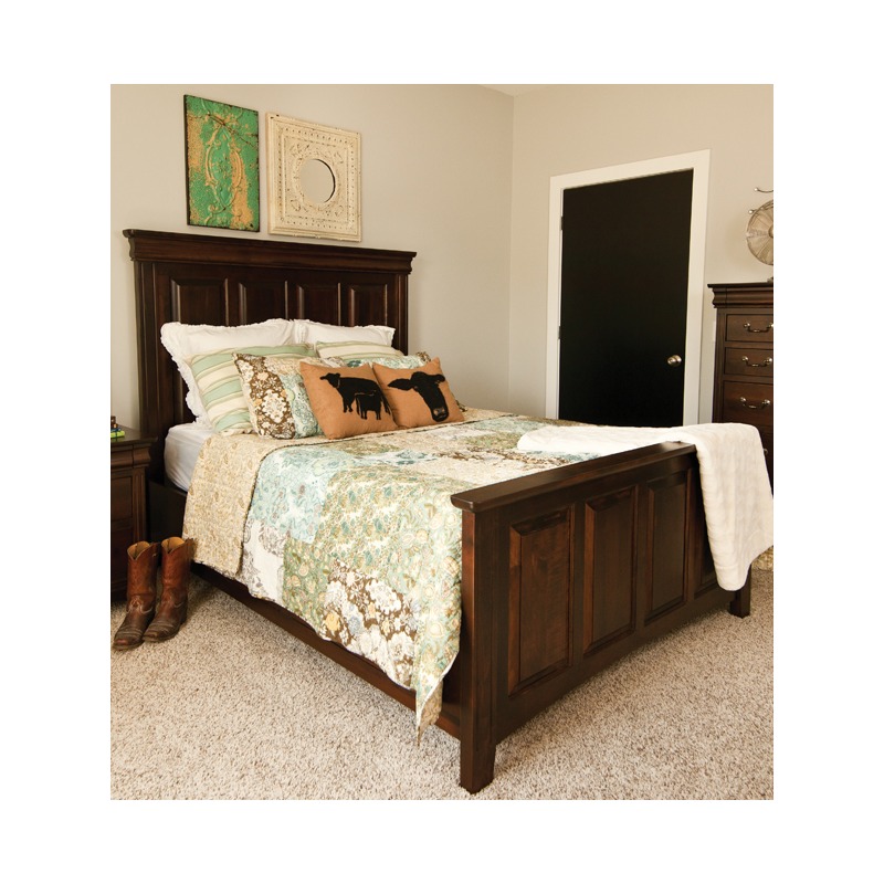 Edinburgh Raised Panel Headboard 8430Q by Oakwood Industries at