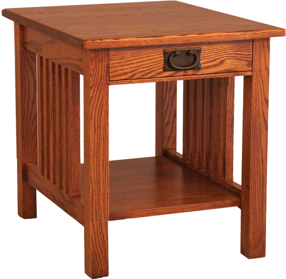 Mission End Table 6402 by Oakwood Industries at Bruce Furniture & Flooring