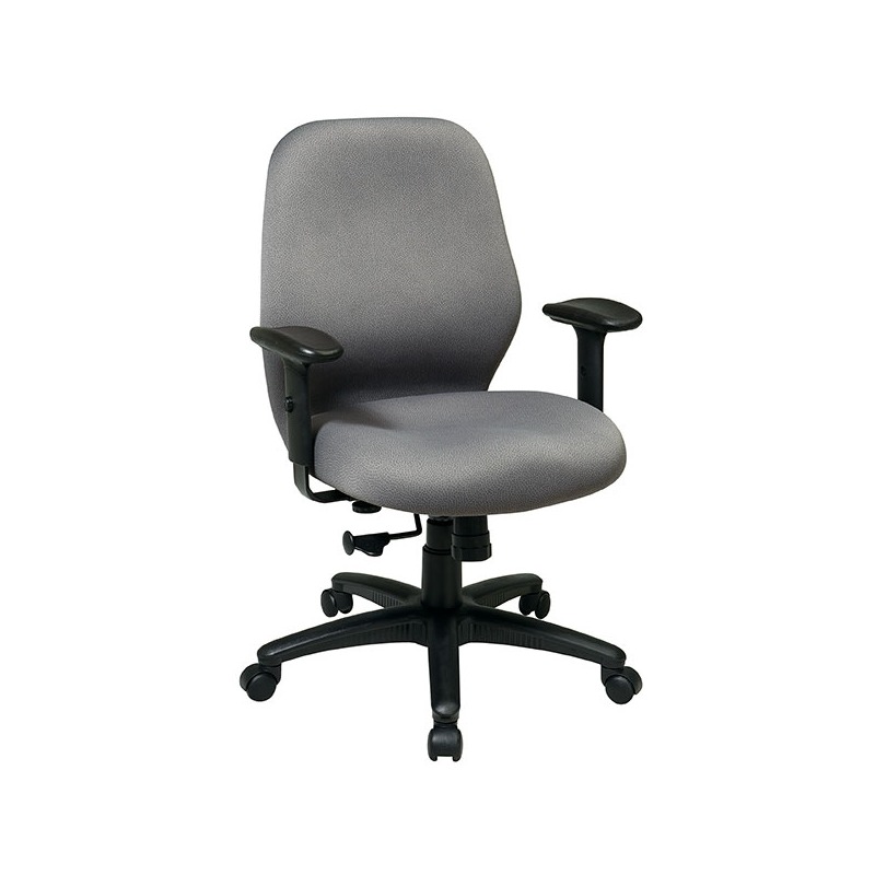 2to1 Synchro Tilt Managers Chair with Adjustable PU Padded Arms 3121