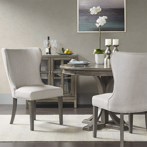 Helena Dining Side Chair - Cream/Grey