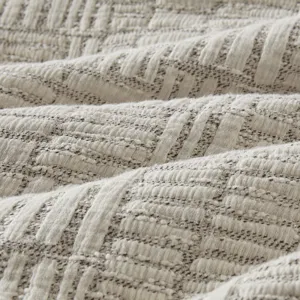 Harper Full/Queen Oversized Cotton Matelasse Comforter Set - Natural