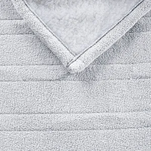 Serta Fleece to Sherpa Heated Throw