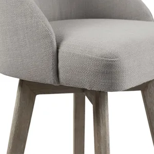 Pearce Bar Stool with Swivel Seat - Grey