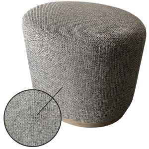 Zoe Oval Accent Ottoman