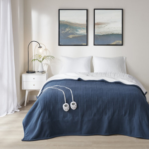 Serta Fleece to Sherpa Heated Blanket
