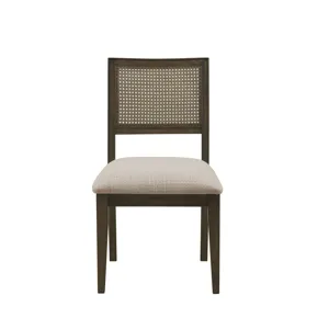 Kelly Armless Dining Chair Set of 2 - Brown