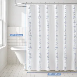 Madison Park Essentials Addison Shower Curtain Set