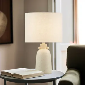 Alarid 16\" Ceramic Table Lamp - Cream