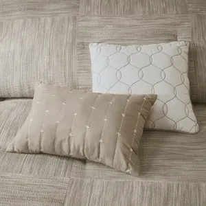 Madison Park Walter 7 Piece Printed Seersucker Comforter Set