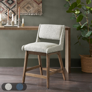Boomerang Counter Stool - Light Grey