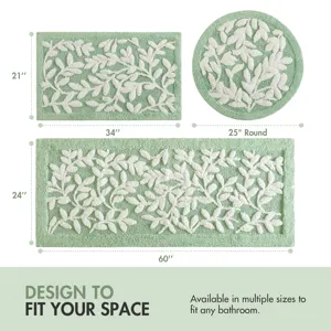 Madison Park Serene Cotton Tufted Bath Rug