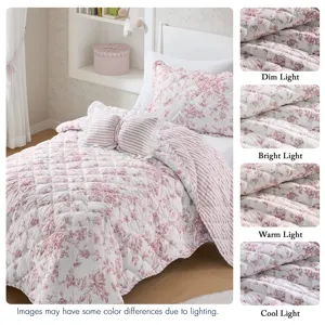 Madison Park Essentials Adele Quilt Set
